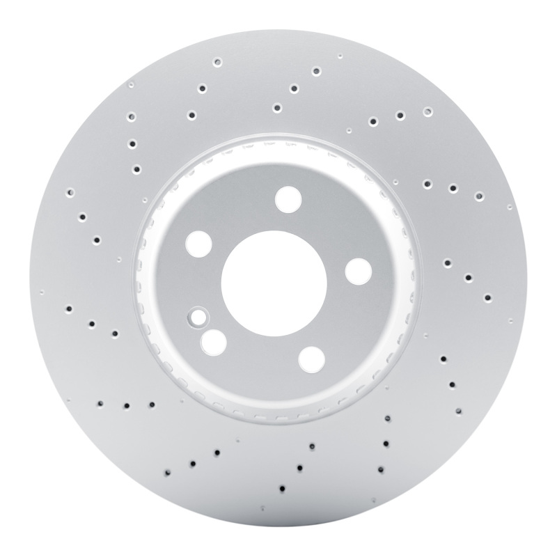 Mercedes-Benz C300 Brake Rotor (1) - Front - R1 Concepts - Drilled GeoSPEC Coated - `22-`25 Mercedes-Benz C300 Brake Rotor (1) - Front - R1 Concepts - Drilled GeoSPEC Coated - `22-`25
